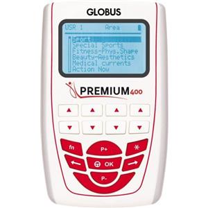 Globus Premium 400 - Elettrostimolatore a 4 Canali con 258 Programmi