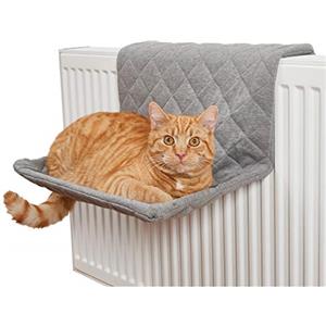PiuPet® Amaca per Gatti termosifone I per Gatti Fino a 7kg I Adatto a Molti radiatori Comuni I Cuccia Gatto termosifone | Amaca Gatto