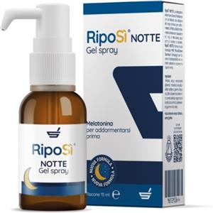Sterilfarma Riposì Notte Gel Spray 15 ml - Integratore Naturale per un Sonno Sereno