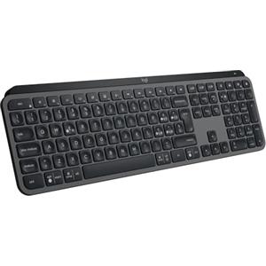 Logitech MX Keys S,Tastiera Wireless,Profilo Basso,Digitazione Precisa,Tasti Programmabili,Retroilluminazione,Bluetooth,USB C Ricaricabile,per PC Windows, Linux, Chrome, Mac, Italiano QWERTY - Grigio