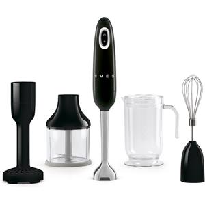 SMEG HBF22BLEU HAND BLENDER BLACK MINIPIMER 4 ACCESSORI