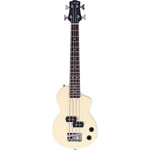 Carry-on By Blackstar - Mini basso elettrico vintage, colore bianco, perfetto per bambini e adulti, principianti e viaggi