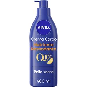 Nivea Crema Corpo Nutriente Rassodante 400 ml con Q10 e Vitamina C - Idrata e Rassoda la Pelle Secca