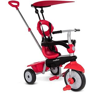 smarTrike Zoom - Triciclo multilivello 4 in 1, 2, 3 anni, colore: Rosso