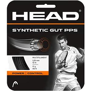 HEAD Synthetic Gut Pps Set, Racchetta da Tennis Unisex Adulto, Nero, 17