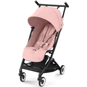CYBEX Gold Passeggino Libelle con Cintura One-Pull, Per Bambini da 6 Mesi a 4 Anni Circa (Max. 22 kg), Ultraleggero (Solo 6 kg), Candy Pink (Rosa con Telaio Nero)