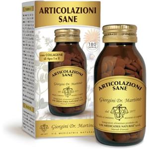 Dr Giorgini Dr. Giorgini - Dr Giorgini Articolazioni Sane 180 Pastiglie - 923511760 | Integratore a base di gelatina, collagene, sali minerali: zinco e le vitamine D e K, aitano a mantenere ossa normali
