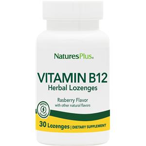 Nature's Plus Vitamina B12 Sublinguale Integratore 30 Pastiglie