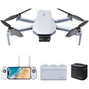 Potensic ATOM Combo GPS Drone Pieghevole con Gimbal a 3 Assi, Drone con Telecamera 4K, ＜249 g, 6KM Trasmissione, 96 Minuti di Volo, con 3 Batterie e Hub di Ricarica, QuickShots, Seguito Visivo, C0