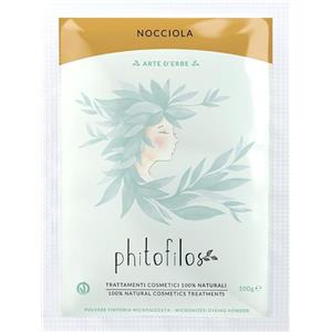 Phitofilos Henne Nocciola - Miscela Naturale per Capelli Castani Chiari e Biondo Scuro, Vegan e Bio