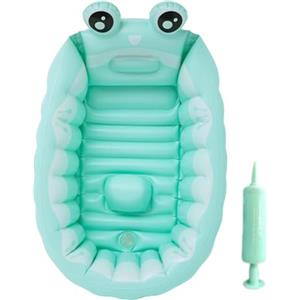 Lyanny Vasca da Bagno Gonfiabile Pieghevole da Viaggio per Bambini Con Pompa ad Aria - Lavabo Antiscivolo