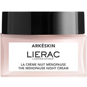 Lierac Arkeskin Crema Notte Menopausa 50ml - Nutriente, Rimpolpante e Correttiva per Segni della Menopausa