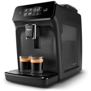 PHILIPS Macinacaff� automatico per macchina espresso - PHILIPS - EP1200/00 - 1500 W - 275 g di chicchi - Nero