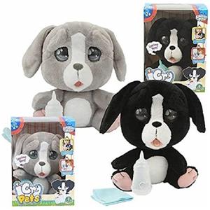 Giochi Preziosi Emotion Pets Cry Pets - Peluche Interattivo Morbido con Suoni di Pianto e Biberon
