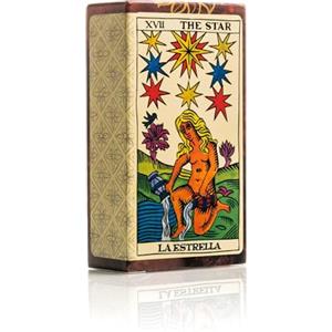 Fournier- Tarot Spagnolo Mazzo di tarocchi Classici, Colore Marrone, F21814