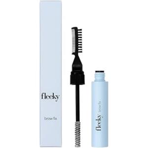 Fleeky Brow Fix Gel - Gel per Sopracciglia Trasparente con Spazzola Doppia Faccia e Formula in Cera e Gel