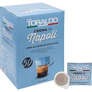 caffè toraldo Cialde Caffè Toraldo miscela Crema di Napoli ESE 44 mm (50 Unità)