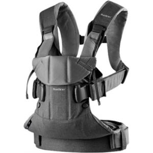 BabyBjorn Marsupio BabyBjorn One Cotton Denim/grigio scuro