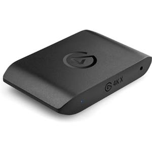 Elgato Game Capture 4K X - Cattura 4K144 Ultra-Bassa Latenza per PS5, Xbox Series X/S, Nintendo Switch, HDMI 2.1, USB 3.2 Gen 2, Compatibile con PC/Mac/iPad