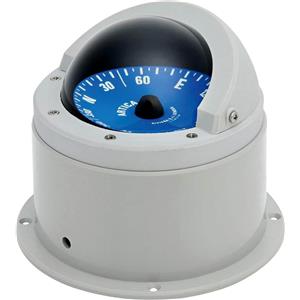 Riviera Bussola BA3 con Rosa Blu - Bussola a Chiesuola con Illuminazione Notturna e Schermo Antiriflesso