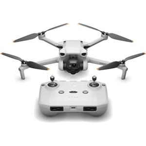 DJI Mini 3 - Mini drone con fotocamera leggero e pieghevole con video in 4K HDR, autonomia di 38 minuti, Riprese verticali native e funzioni intelligenti