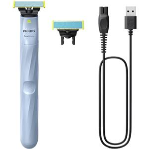 Philips OneBlade First Shave Autentico Sistema di rasatura elettrico ibrido per ragazzi, modello QP1324/30