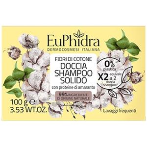 EuPhidra Doccia Shampoo Solido Fiori di Cotone - Delicato e Sostenibile