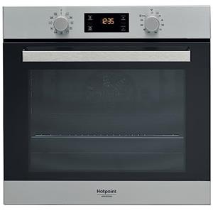 Hotpoint FA3 840 H IX HA Forno elettrico 66L (2900W A +, Medio, 2900 W), Nero, Acciaio inossidabile