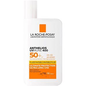 La Roche-Posay Anthelios UVMune 400 Fluido Invisibile SPF50 Senza Profumo 50ml - Protezione per Pelli Sensibili