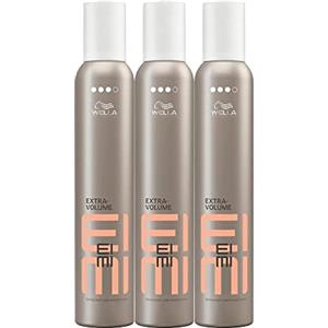 EIMI Wella, Mousse di styling per capelli, Eimi Shape Control Styling Mousse Extra Forte - 300 ml (confezione da 3)