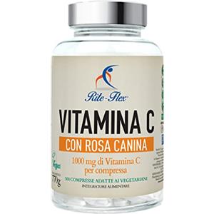 Rite-Flex, Vitamina C 1000 Mg con Rosa Canina (500 Compresse)