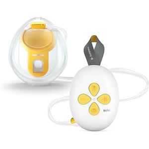 Medela Solo Hands-free Tiralatte Elettrico Singolo, Design Portatile Leggero e Compatto, Compatibile con App Medela Family