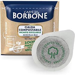 Caffè Borbone Cialda Compostabile, Miscela Blu - 150 Cialde - Sistema ESE