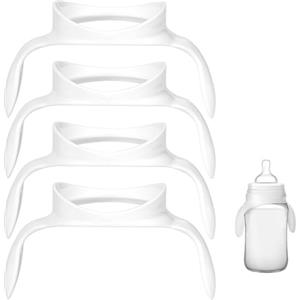 BOXOB 4 Pezzi Manici per Biberon per Philips Avent Anti-Coliche Biberon, Ergonomici Manici per Biberon Accessori per Philips Avent Biberon, Lascia che il Bambino sia Indipendente