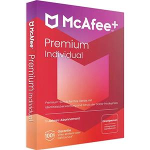 McAfee Premium Individual - Protezione Completa per Dispositivi Illimitati e Monitoraggio dell'Identità