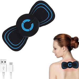 FACULX Massaggiatore elettrico portatile, massaggiatore automatico per massaggi, mini massaggiatore cervicale, SlimTech EMS, massaggiatore linfatico, massaggiatore portatile USB