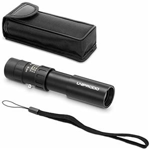 Uniprodo Monocolo Professionale Cannocchiale Potente UNI_MONOCULAR_01 (10-30x, 61 m/1.000 m, BK-7, Ø 25 mm)