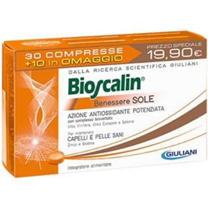 Bioscalin Sole - Integratore Antiossidante per Pelle e Capelli 30 10 Compresse
