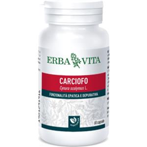 Erba Vita Carciofo - Integratore Alimentare 60 Capsule per Funzione Epatica e Depurativa