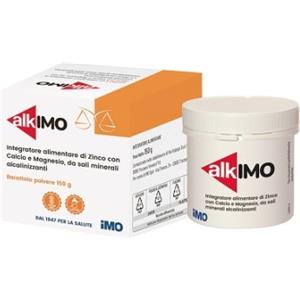 IMO Alkimo Integratore Alimentare Polvere 150g - Calcio, Magnesio e Zinco per Equilibrio Acido-Basico