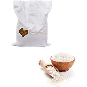 BONGIOVANNI FARINE E BONTA' NATURALI Farina di Riso per Prodotti da Forno Dolci e Salati, Senza Glutine - Formato da 1 kg