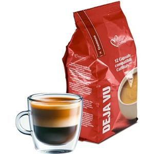 La Capsuleria Caffè CREMOSO - extra cremoso (96 Capsule) compatibili con Caffitaly, 8 confezioni x 12 Capsule