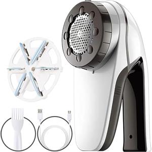 Yarniss Levapelucchi elettrico, Levapelucchi elettrico professionale, Levapelucchi elettrico ricaricabile, Togli Pelucchi elettrico per Abbigliamento/Maglioni/Lana/Divano/Moquette/Calzino/Lanugine