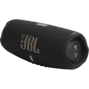 JBL Charge 5 Wi-Fi Speaker Wireless, Cassa Altoparlante Portatile con Bassi Profondi, Bluetooth e Wi-Fi Integrato, Impermeabile IP67, App JBL One, fino a 20 Ore di Autonomia, Nero
