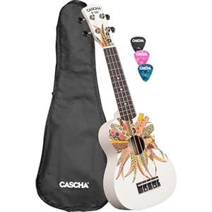 Cascha Soprano Ukulele Linden Dreamcatcher (incl. Bag, 3 Picks)