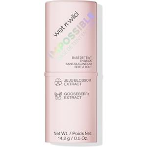 Wet n Wild Impossible Primer Stick, Primer Opacizzante Viso Arricchito con Estratto di Uva Spina e Fiore di Jeju, Minimizza i Pori, Formula Nutriente e Idratante con Effetto Matte