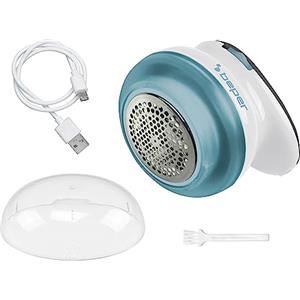 Beper Levapelucchi Ricaricabile USB, Autonomia fino a 40 minuti, Rimuove pelucchie e nodi, Lame in acciaio, Potente e Sicuro