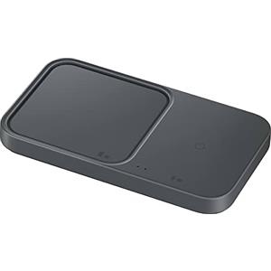 Samsung Wireless Charger Duo 15W Fast Charging 2.0, Grigio Scuro