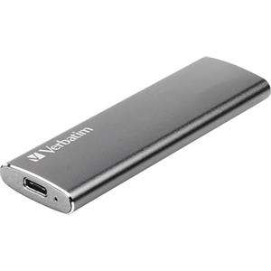 Verbatim Vx500 - Disco rigido esterno SSD da 2 TB, unità a stato solido portatile USB 3.2 Gen 2 per Mac, PC, smartphone e console di gioco, grigio siderale