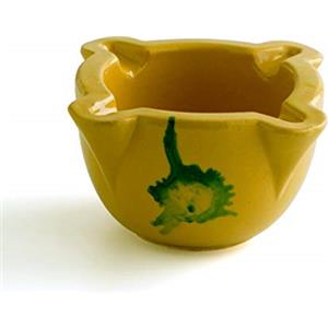 Quid 7575002-Mortaio Nº2 12 X 8 cm, Prepara Quid, Colore: Giallo, 12 X 8 X 11 cm